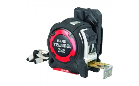 （株）ＴＪＭデザイン  GASFGSLWM25-50  タジマ　剛厚セフＧステンロックダブルマグ２５　５．０ｍ　メートル目盛