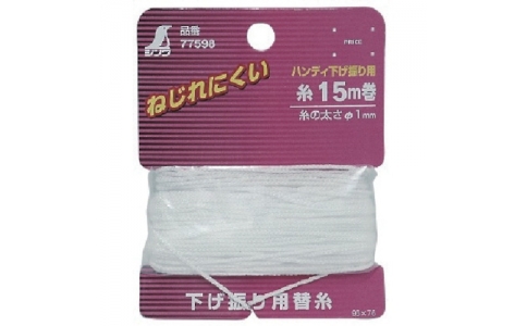 シンワ測定（株）  77598  シンワ　糸　ハンディ下げ振り用　１５ｍ巻