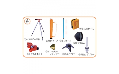 ＳＴＳ（株）  MINI2000ASET  ＳＴＳ　反射プリズム　ＭＩＮＩ－２０００Ａセット