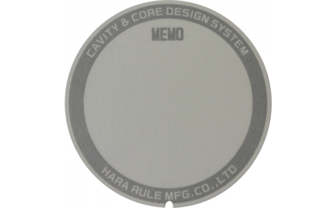 原度器（株）  HOMEMO50  プロマート　ＨＹＢカバー用メモネームシール５０ｍｍ（２枚入り）