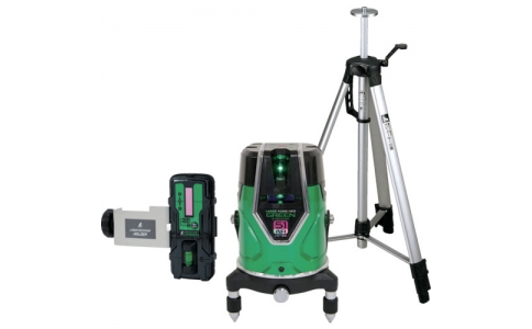 シンワ測定（株）  71616  シンワ　レーザー墨出器　レーザーロボ　グリーン　Ｎｅｏ　ＥＳｅｎｓｏｒ５１ＡＲ　受光器・三脚セット