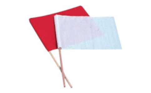 （株）マイゾックス  SF-600  マイゾックス　工事用旗赤白入り