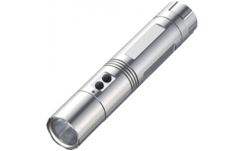 サンワサプライ（株）  LP-GL1002LED  ＳＡＮＷＡ　レーザーポインターシルバー