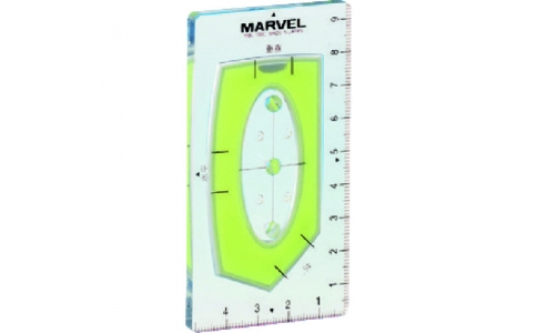 （株）マーベル  MBL-100C  マーベル　水平器　電工カードレベル　長さ９５×高さ５１×厚さ５ｍｍ