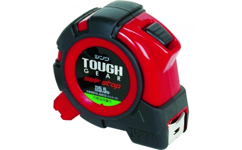 シンワ測定（株）  80816  シンワ　コンベックス　タフギア　セルフストップ　幅２５ｍｍ　長さ５．５ｍ　尺相当