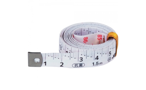 新潟精機（株）  DMB-1215KD  ＳＫ　洋裁メジャーバラ　快段目盛　１２×１．５ｍ