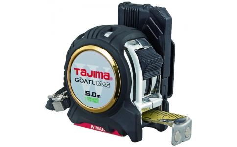 （株）ＴＪＭデザイン  GASFGLWM2550S  タジマ　コンベックス　剛厚セフＧロックダブルマグ２５　５．０ｍ　尺相当目盛付