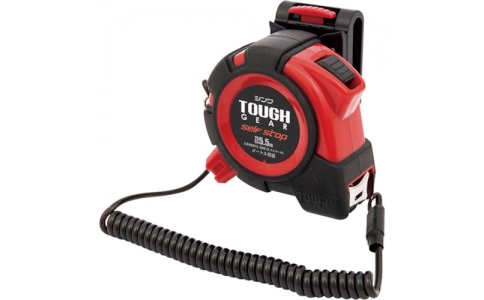 シンワ測定（株）  80812  シンワ　コンベックス　タフギア　セルフストップ　２５－５．５ｍ　ホルダー付