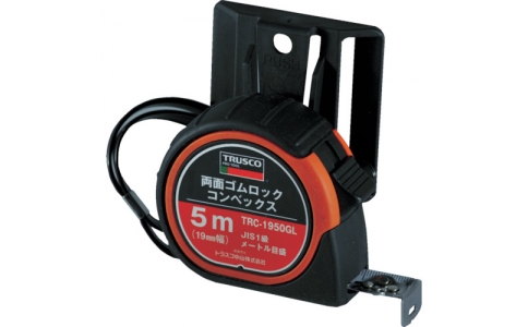 トラスコ中山（株）  TRC-1950GL  ＴＲＵＳＣＯ　両面ゴムロック　１９ｍｍ幅　５．０ｍ
