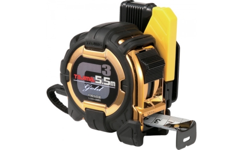 （株）ＴＪＭデザイン  SFG3GL25-55SBL  タジマ　コンベックス　セフコンベＧ３ゴールドロックー２５　５．５ｍ　尺相当目盛付