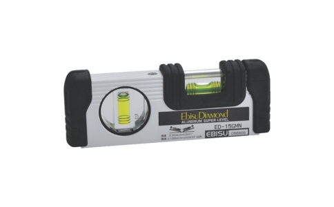 （株）エビス  ED-15GMN  エビスダイヤモンド　磁石付Ｇレベル・土木用　シルバー　１５０ｍｍ