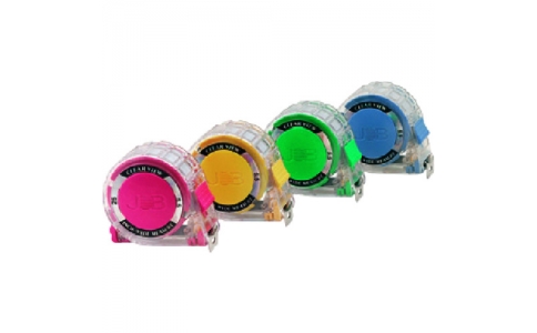 （株）マーベル  JBM-2555C  ジョブマスター　インチワイドメジャー２５（クリアタイプ）