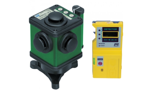 （株）リズム  CP-S38G-UK-1G  リズム　ロボライン（グリーンレーザー）受光器（ＵＫ－１Ｇ）セット