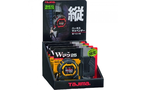 （株）ＴＪＭデザイン  CWM3S2555CP19  タジマ　タテセフＧ３ＧＷマグ２５　５．５ｍ（メートル）ゴールド／レッド