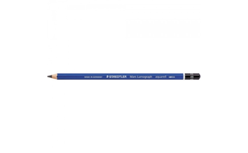 ステッドラー日本（株）  100A-4B  ステッドラー　マルス　ルモグラフ　アクェレル　水彩鉛筆　４Ｂ