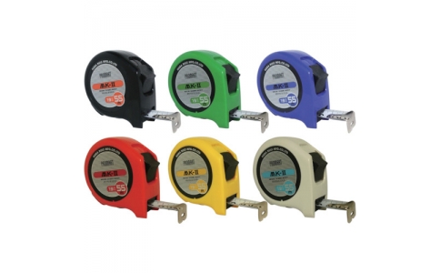 原度器（株）  MKS1955S  プロマート　ＭＫ２　１９　５．５ｍ尺相当目盛付　６色セット　１２個入