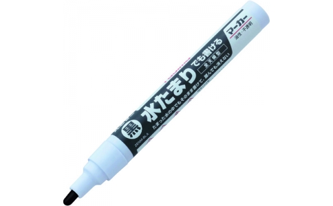 （株）ＴＪＭデザイン  ZENM-BLA  タジマ　全天候マーカー　黒　中字・丸芯