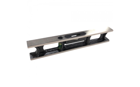 （株）アカツキ製作所  L-880 150MM  ＫＯＤ　鉄レベル　メッキ仕上げ　１５０ｍｍ