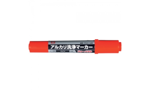 （株）サクラクレパス  KDK-T#19  サクラ　アルカリ洗浄マーカー　フォーメタル　赤