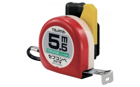 （株）ＴＪＭデザイン  SFH19-55SBL  タジマ　セフコンベハイ－１９　５．５ｍ　尺相当目盛付　ブリスター