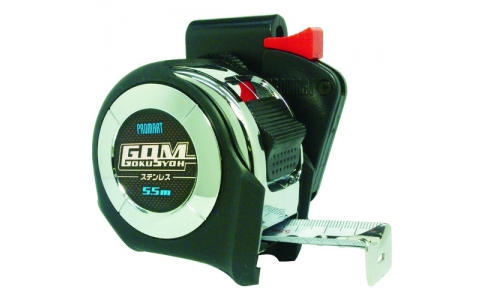 原度器（株）  GDKS2555H  プロマート　極匠ＧＯＭステンレス　２５　５．５ｍ　ホルダー付