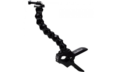 エレコム（株）  AC-MBGNCP01BK  エレコム　アクションカメラ用アクセサリ　マウント　ＧｏＰｒｏ　汎用　グースネッククランプ型　ブラック