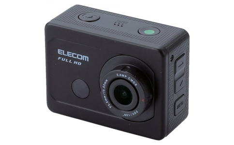 エレコム（株）  ACAM-F01TBK  エレコム　アクションカメラ　Ｆｕｌｌ　ＨＤ　単体モデル