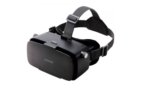 エレコム（株）  VRG-2D3D02BK  エレコム　ＶＲゴーグル　スタンダードタイプ　２Ｄ３Ｄ両用　ブラック