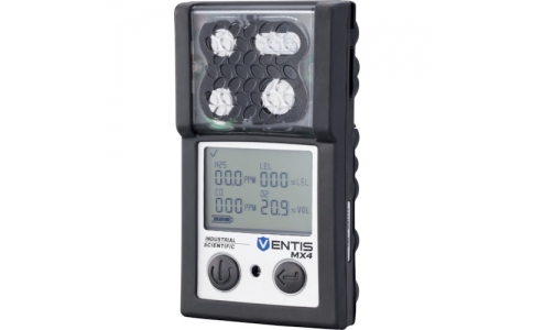 （株）ガステック  MX4-OHCM  ガステック　マルチガスモニターＭＸ４（拡散式）酸素・硫化水素・一酸化炭素・メタン