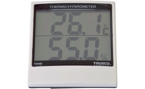 トラスコ中山（株）  TONSI  ＴＲＵＳＣＯ　【売切り廃番】デジタル温湿度計