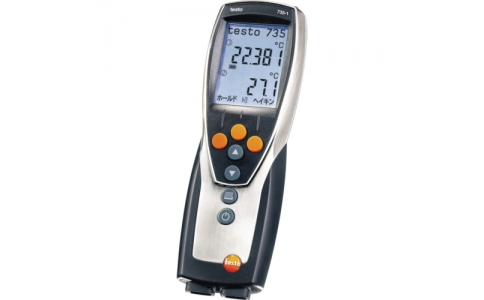 （株）テストー  TESTO735-1  テストー　熱電対・Ｐｔ１００用温度計