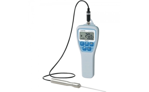 （株）佐藤計量器製作所  SK270WPB  佐藤　防水型無線温度計ＳＫ－２７０ＷＰ－Ｂ（標準センサ付）（８０７８－６０）