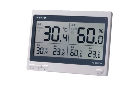 アズワン（株）  2-3507-01  ＡＳ　デジタル温湿度計　ＰＣ－５４００ＴＲＨ