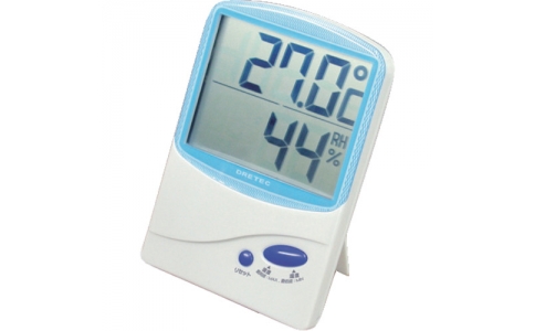 アズワン（株）  1-8672-03  ＡＳ　デジタル温湿度計　Ｏ－２０６ＢＬ