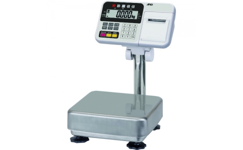 （株）エー・アンド・デイ  HV15KCP-JA-00A00  Ａ＆Ｄ　防塵・防水台はかり（内蔵プリンター付き）　ＨＶ１５ＫＣＰ　一般校正付