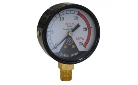 ヤマト産業（株）  GB225  ヤマト　溶断用圧力計　ＧＢ－２－２５