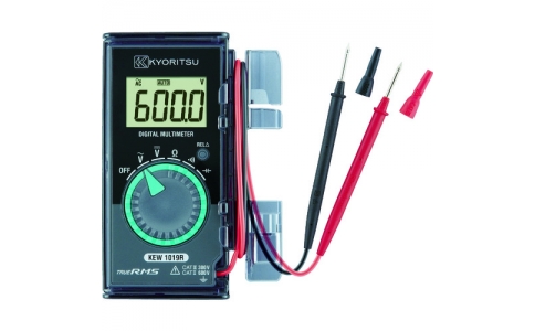 共立電気計器（株）  KEW1019R  ＫＹＯＲＩＴＳＵ　１０１９Ｒ　カード型デジタルマルチメータ（ハードケース）