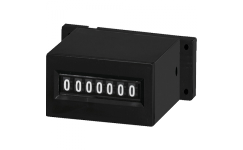 ライン精機（株）  MCU-7C DC24V  ライン精機　電磁カウンター（リセットナシ）　７桁　４．３×２．０ｍｍ