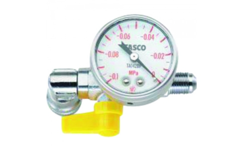 （株）イチネンＴＡＳＣＯ  TA142RK  タスコ　ミニ真空ゲージキット（１／４″×５／１６″接続）