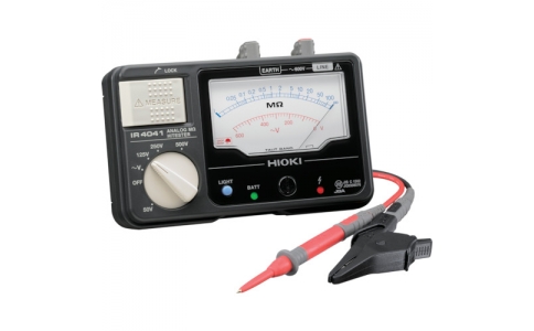 日置電機（株）  IR4041-10KOUSEISYOTUKI  ＨＩＯＫＩ　アナログ絶縁抵抗計（４レンジ）　ＩＲ４０４１－１０　校正証明書付