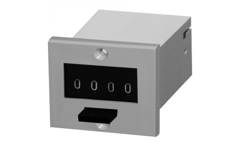 ライン精機（株）  MCF-4P DC24V  ライン精機　電磁カウンター（リセットツキ）４桁