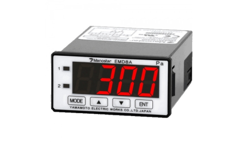 （株）山本電機製作所  EMD8AN16D50  マノスター　デジタル微差圧計　ＥＭＤ８Ａ　ＮＰＮ　４－２０ｍＡ　５０Ｐａ