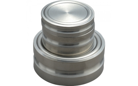 新光電子（株）  F1DS-500G  ＶｉＢＲＡ　Ｆ１ＤＳ－５００Ｇ：円盤分銅　非磁性ステンレス　５００Ｇ　Ｆ１級