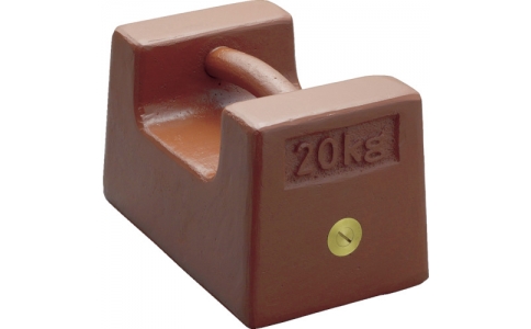 新光電子（株）  MT-10K-M1  シンコー　ＶＩＢＲＡ　鋳鉄製枕型分銅１０ＫＧ