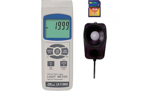 アズワン（株）  1-1449-01  ＡＳ　データロガー照度計　ＬＸ－１１２８ＳＤ