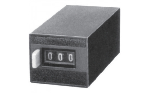 ライン精機（株）  MCH-3S AC100V  ライン精機　電磁カウンター（リセットツキ）３桁