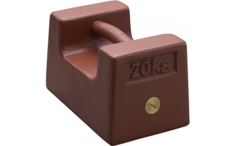 新光電子（株）  M2RF-2K  ＶｉＢＲＡ　Ｍ２ＲＦ－２Ｋ：鋳鉄製枕型分銅　２ＫＧ　Ｍ２級