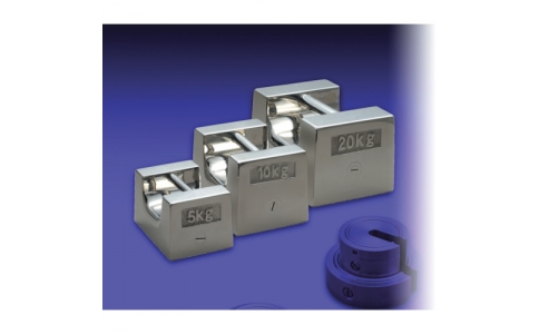 新光電子（株）  F2RS-2K  ＶｉＢＲＡ　Ｆ２ＲＳ－２Ｋ：枕型分銅　非磁性ステンレス　２ＫＧ　Ｆ２級