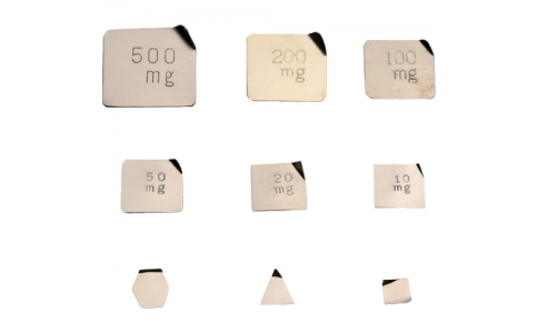 新光電子（株）  F2PSB-5M  ＶｉＢＲＡ　Ｆ２ＰＳＢ－５Ｍ：板状分銅　基準分銅型（非磁性ステンレス）　５ＭＧ　Ｆ２級