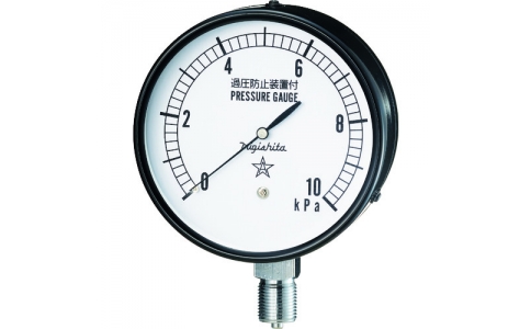 右下精器製造（株）  CA411-211-50KPA  右下　微圧計　圧力レンジ０～５０ｋＰａ　接続部サイズＧ３／８Ｂ